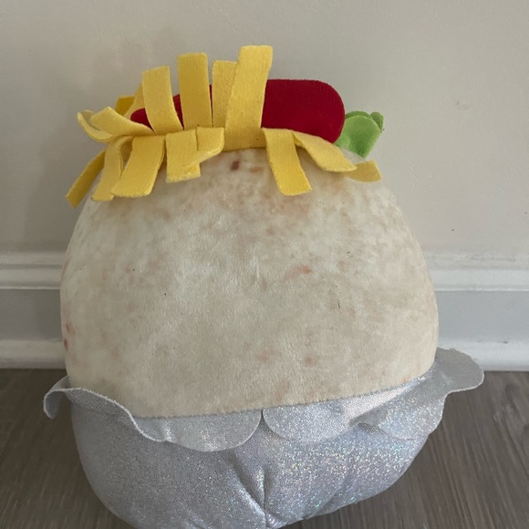 NWT Squishmallow Bernardo the Burrito Plush KellyToy 8" Stuffed Toy - Picture 2 of 5